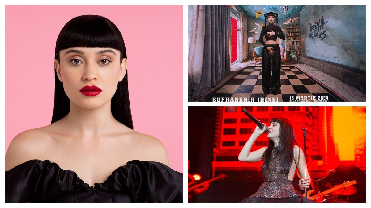 Irina Rimes, concert special la Sala Palatului