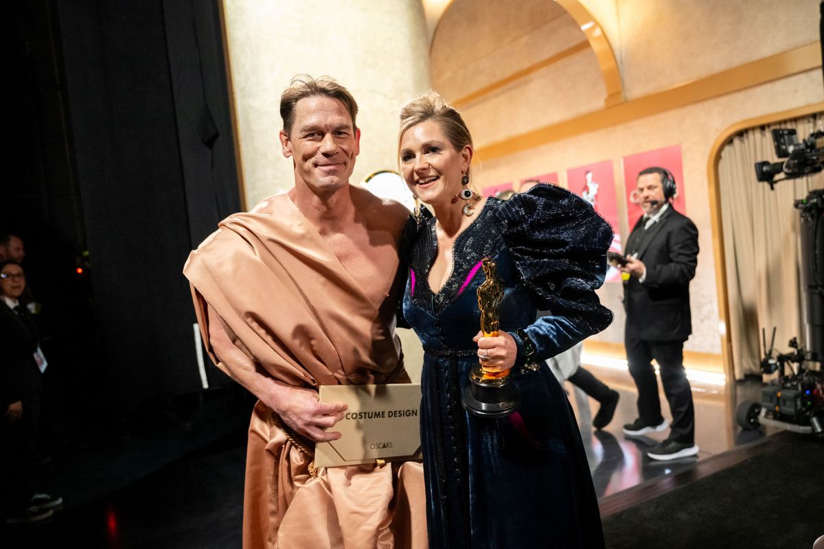 John Cena in toga la gala premiilor Oscar 2024