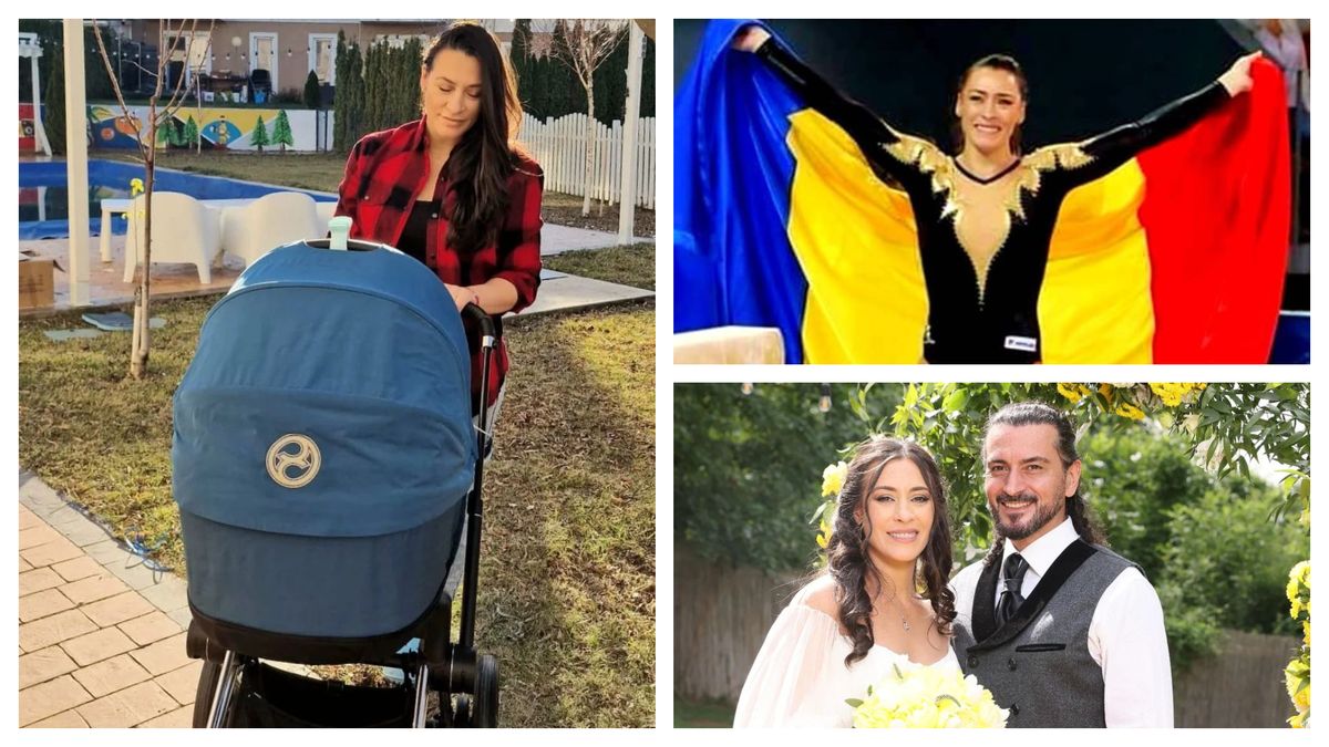Cătălina Ponor a născut un băiețel de nota 10