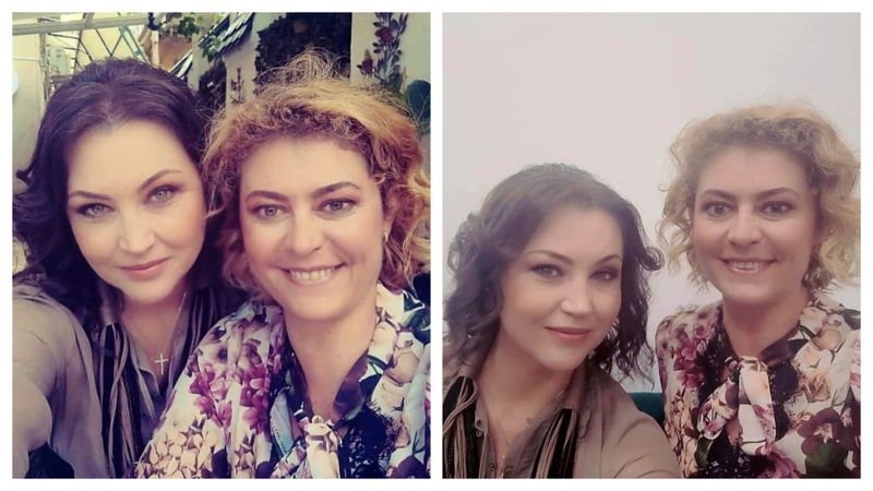 Daniela Nane și regretata pianistă Ioanei Maria Lupașcu 