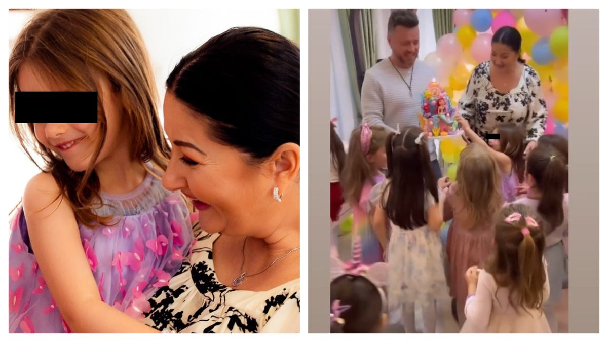 Gabriela Cristea și-a aniversat fiica