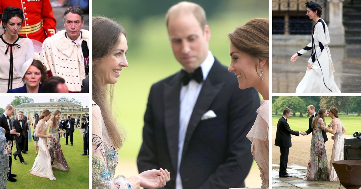 Rose Hanbury alaturi de printul William si printesa Kate Middleton