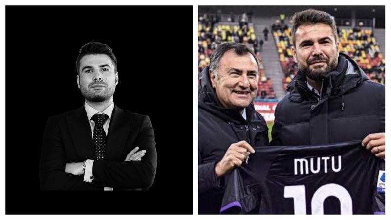 Adrian Mutu și Joe Barone