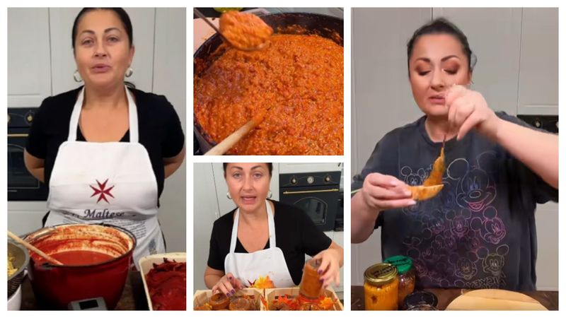"Ce bine miroase! Tot borcanul &icirc;mi vine să-l măn&acirc;nc". C&acirc;t costă zacusca făcută de Gabriela Cristea? Vedeta vinde și dulceață de ardei iute și portocale