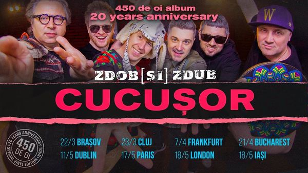20 de ani de la lansarea albumului "450 de oi"! Zdob și Zdub au lansat videoclipul piesei "Cucușor"