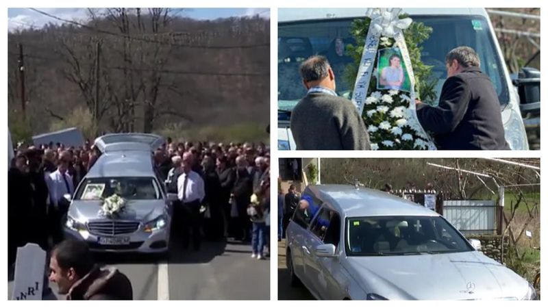 Andreea Morega, condusă pe ultimul drum