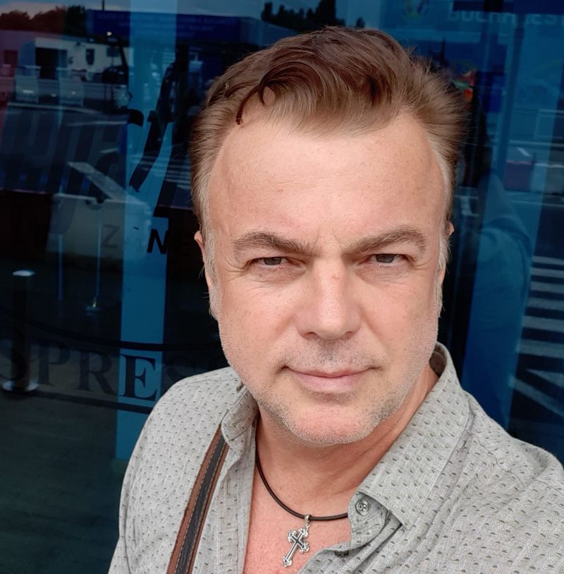 Adrian Enache, mândru de cei doi copii ai săi, Diana și David