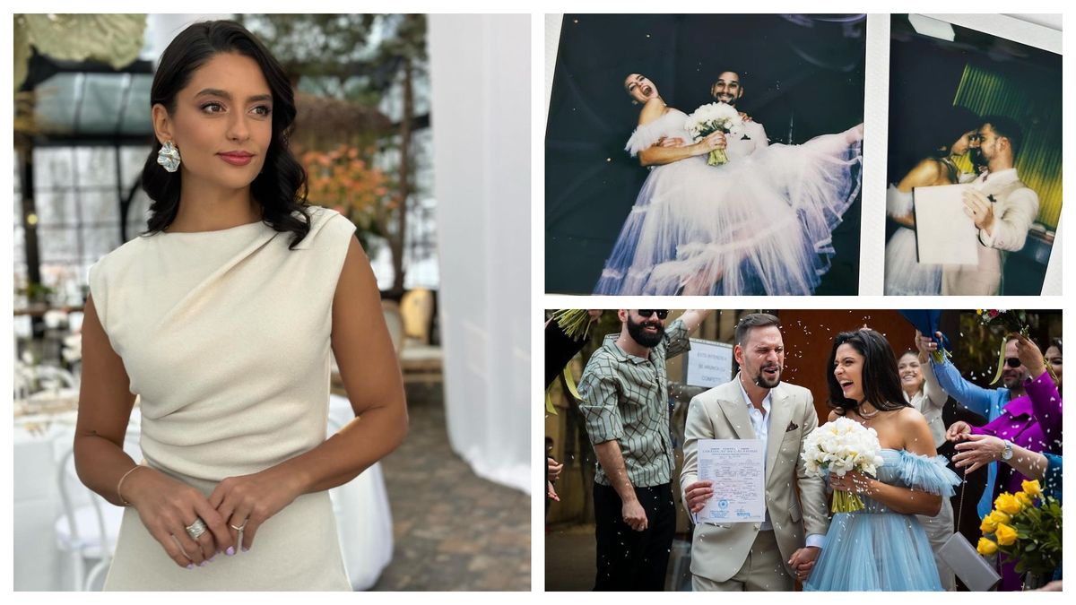 Oana Moșneagu, criticată pentru ținuta pe care a purtat-o în ziua cununiei civile