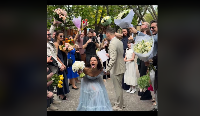 Gestul controversat făcut de Oana Moșneagu în ziua în care a devenit soția lui Vlad Gherman