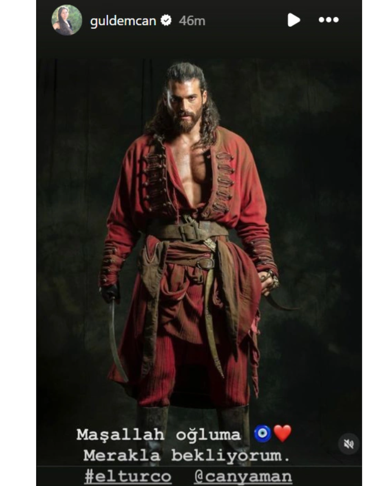 Mama actorului Can Yaman, mesaj plin de emoție pentru fiul său