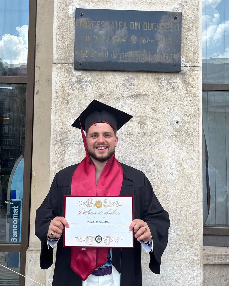 Nepotul lui Florin Salam este avocat în Baroul București