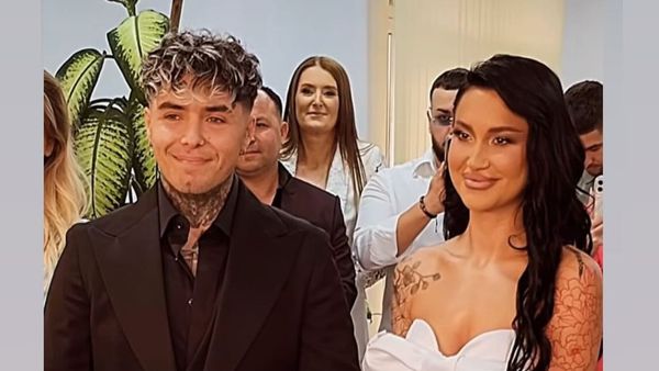 Lino Golden și Delia s-au căsătorit, după doi ani de relație. Imagini de la cununia civilă