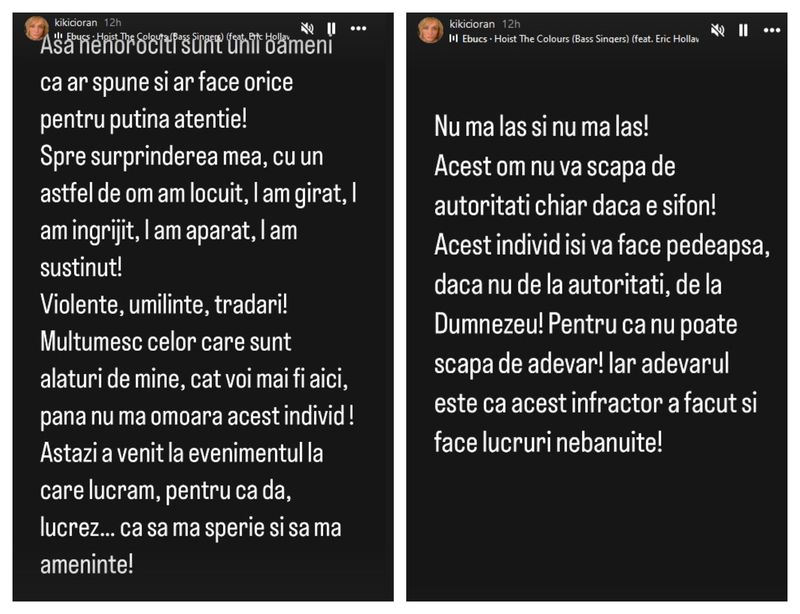 Mesajul îngrijorător postat de Cristina Cioran