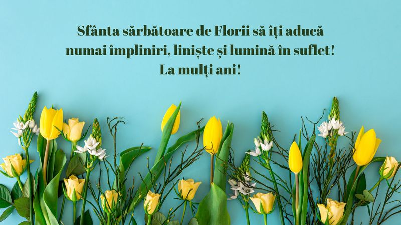 Ce nume se sărbătoresc de Florii? Transmite-le un mesaj de &rdquo;La mulți ani&rdquo;