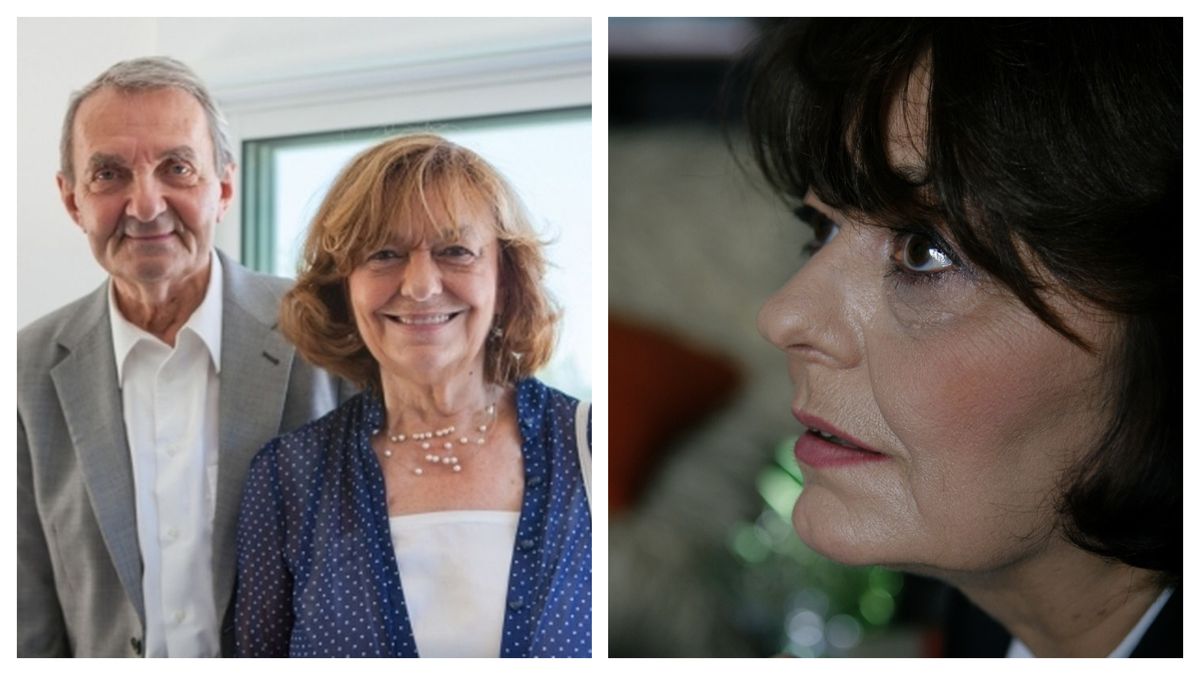 Ana Blandiana și soțul ei, Romulus Rusan