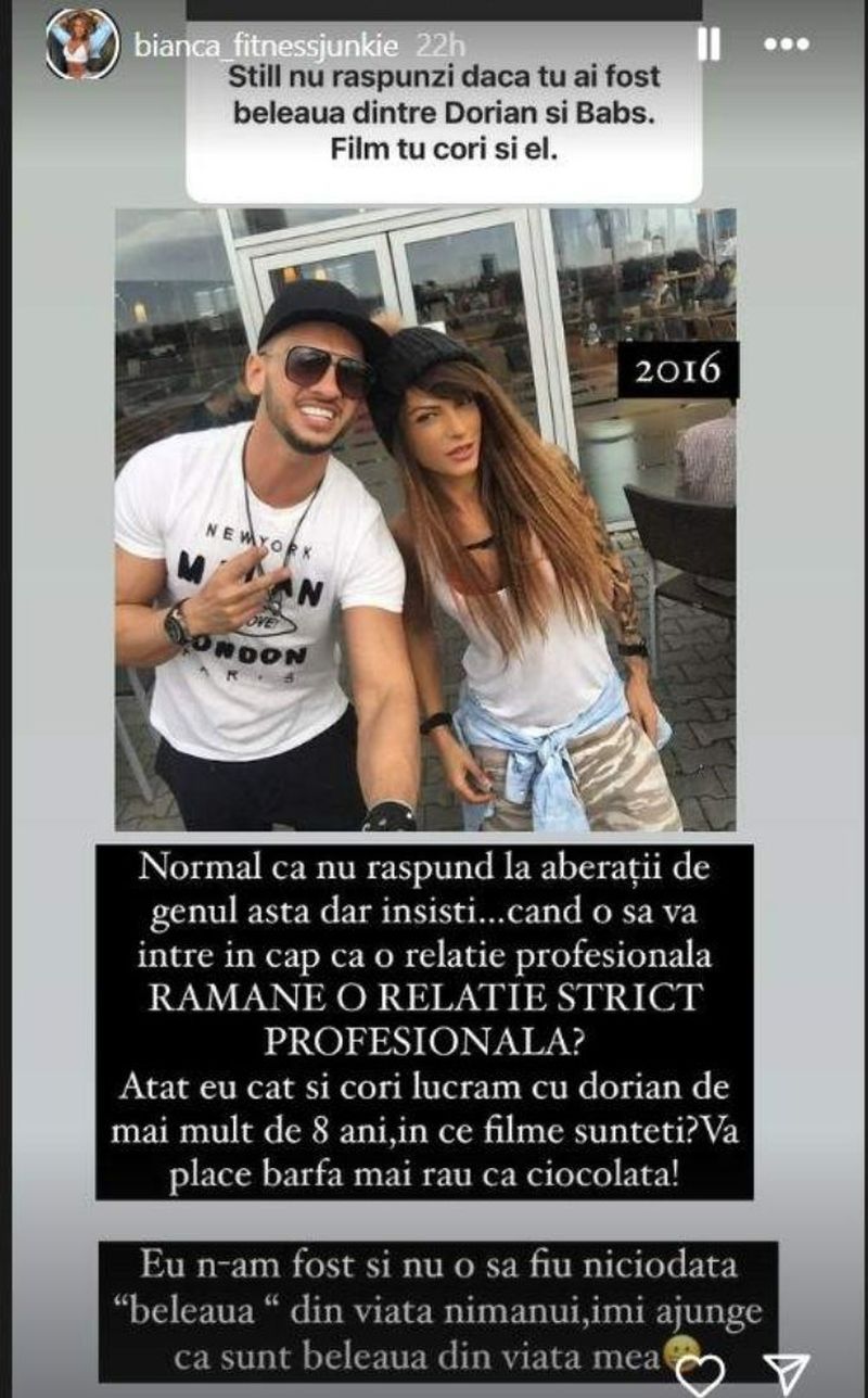 dansatoarea lui Dorian Popa