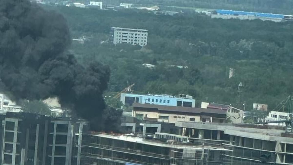  incendiu la One in Herastrau