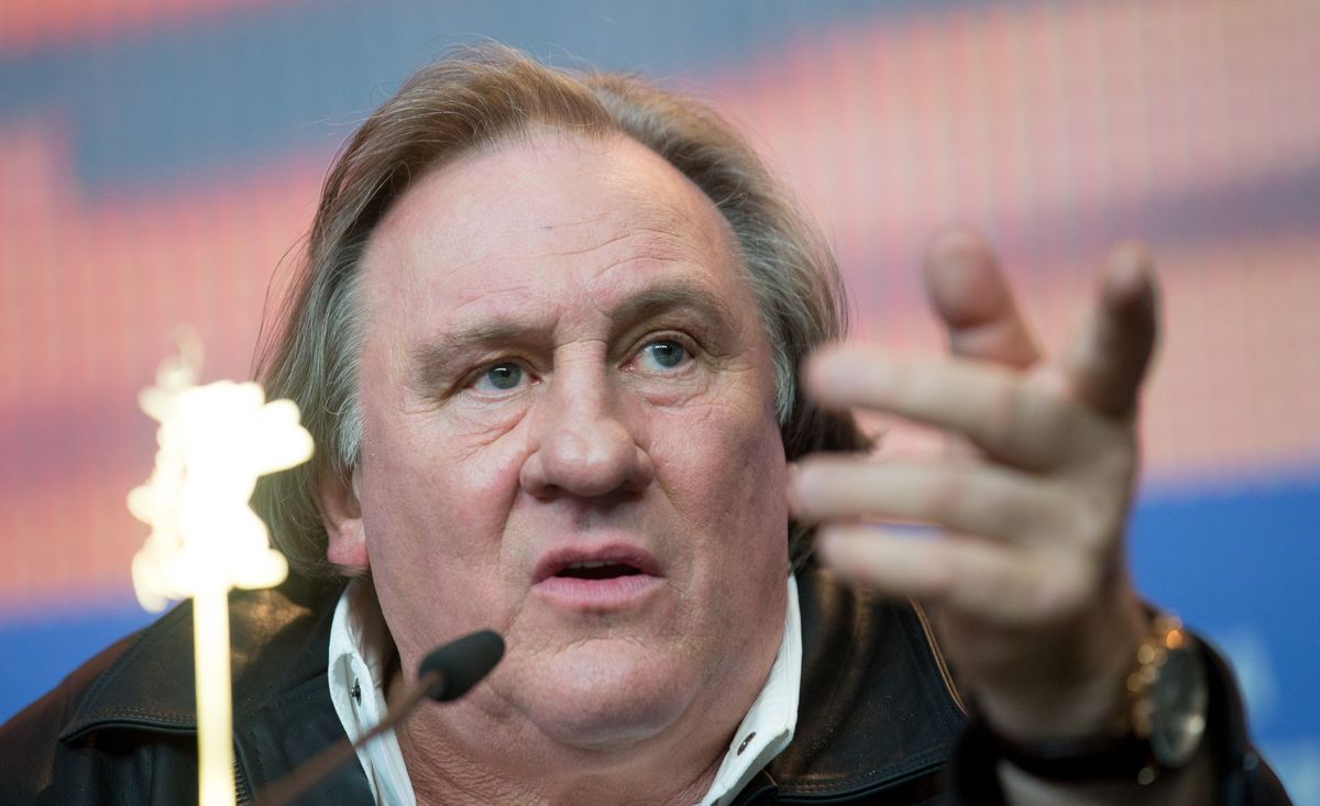 Gerard Depardieu la Festivalul de la Berlin