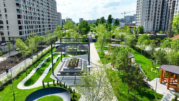 Parcul Liniei - Faza 2 s-a deschis: Cum arată cel mai nou parc din București