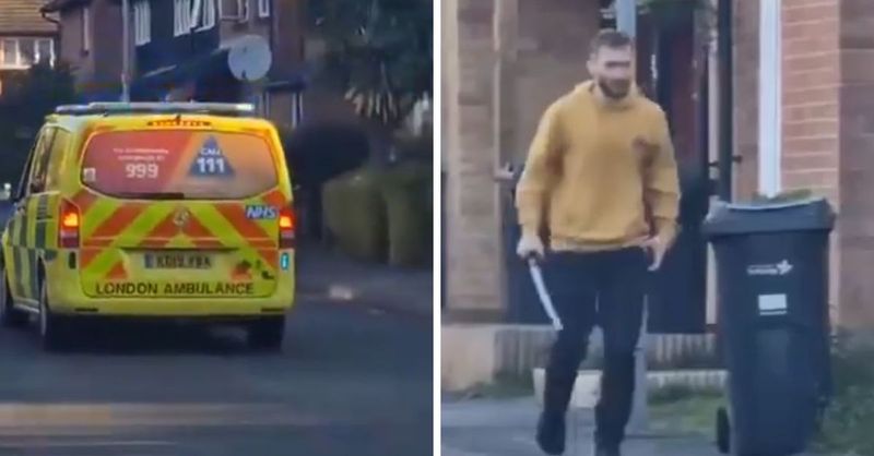 Atacator cu sabia de samurai