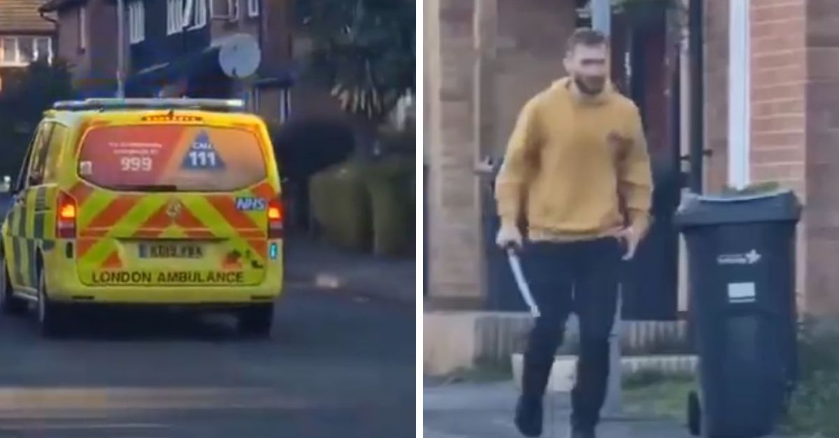 Atacator cu sabia de samurai