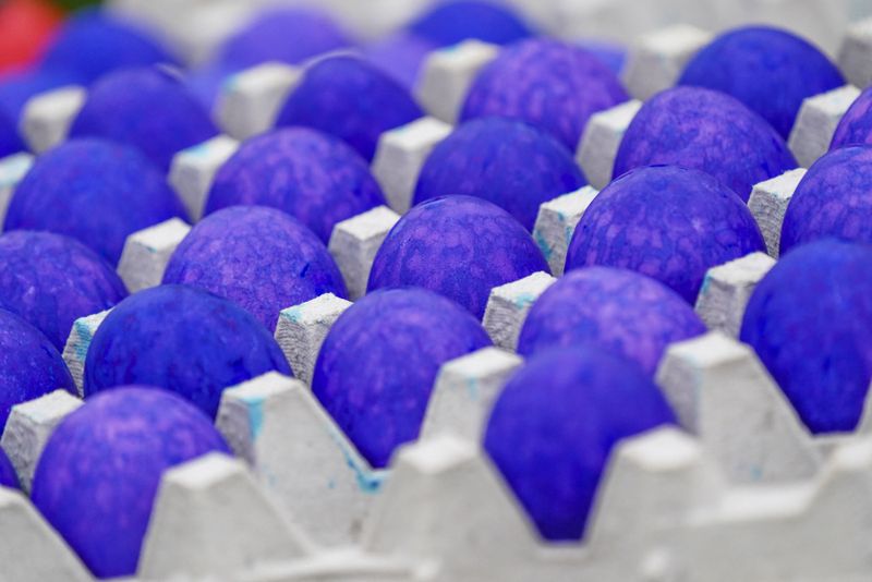 Oua vopsite de Paste