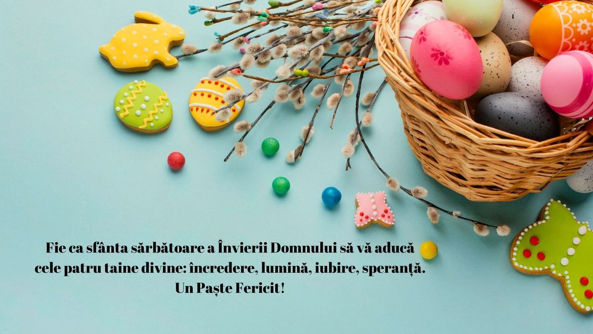Mesaje, urări și felicitări de Paște 2024