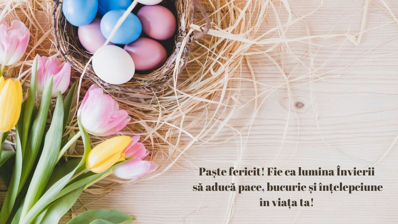 Descoperă cele mai frumoase mesaje de Paște 2024