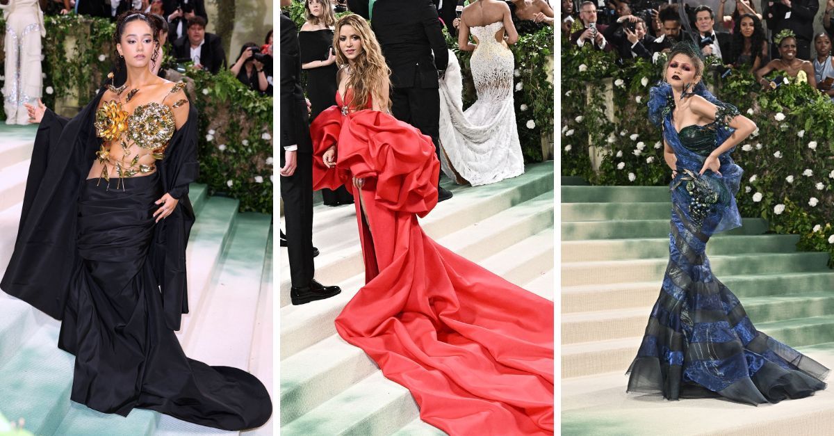 Celebritati pe covorul rosu la Met Gala 2024