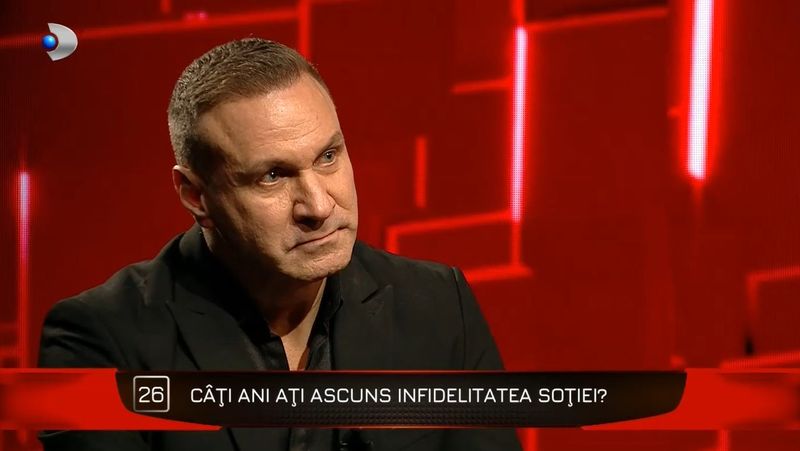 Alin Oprea a dezvăluit cu ochii în lacrimi motivul pentru care a decis să ascundă infidelitatea soției sale. 