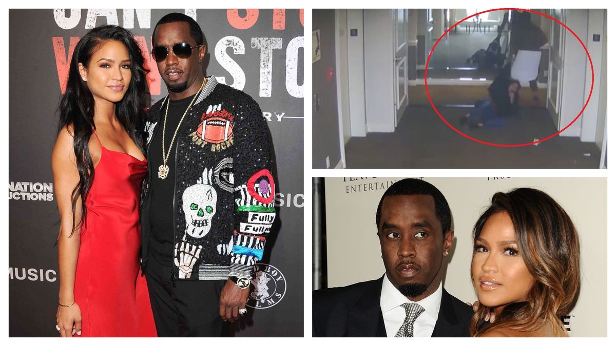 P. Daddy filmat în timp ce o lovește pe Cassie Ventura