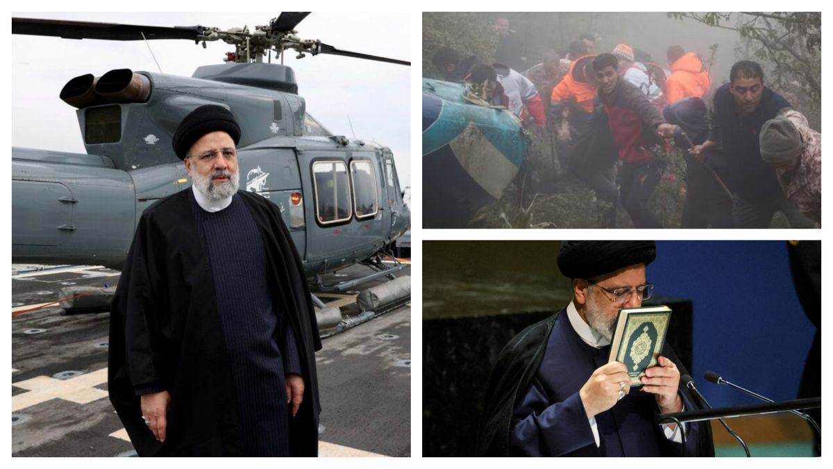 Corpul președintelui Iranului găsit carbonizat