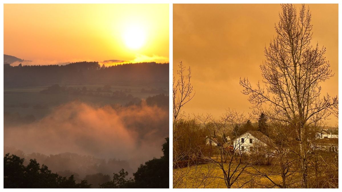 Un nou val de praf saharian va ajunge deasupra României marți seară