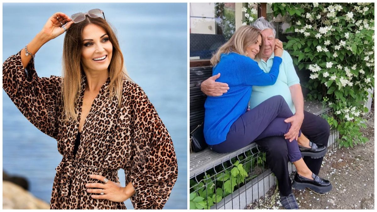 Anca Țurcașiu, imagini de colecție cu tatăl ei.