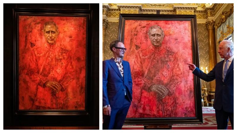 Portretul cu Regele Charles III 