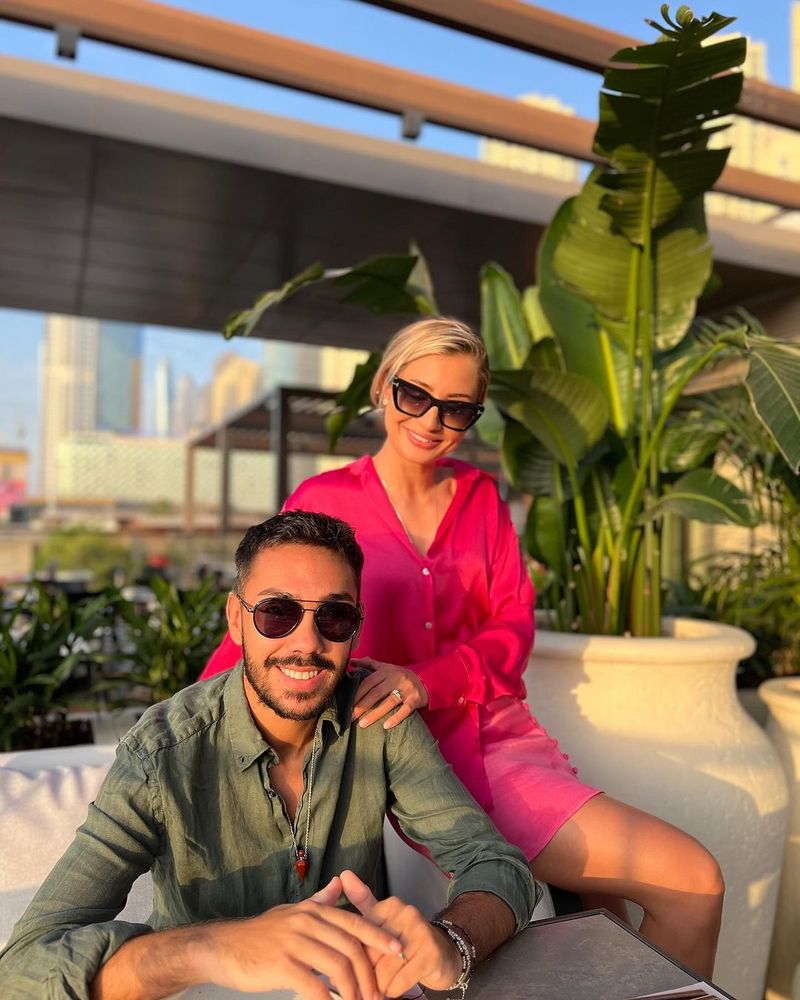 Primele imagini din apartamentul Claudiei Puican și al lui Armin Nicoară din Dubai