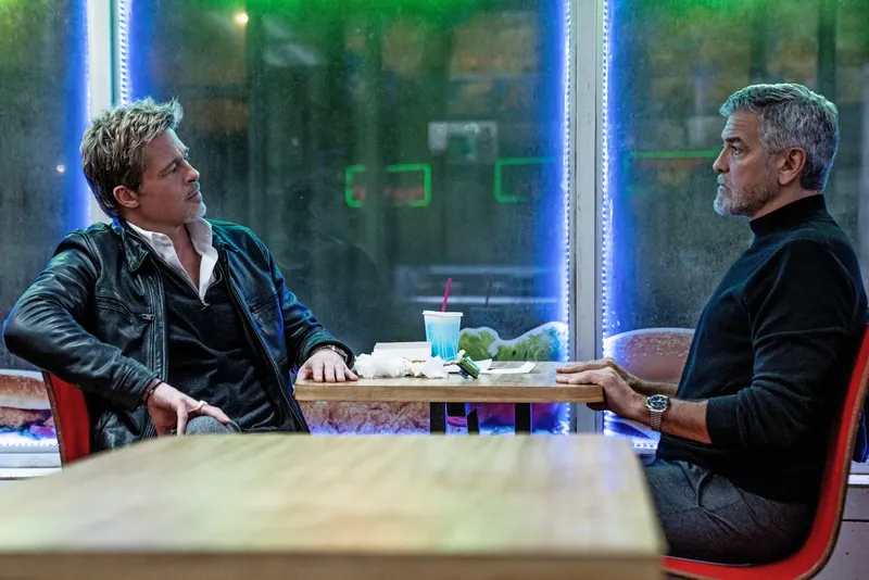 Brad Pitt și George Clooney joacă din nou împreună 