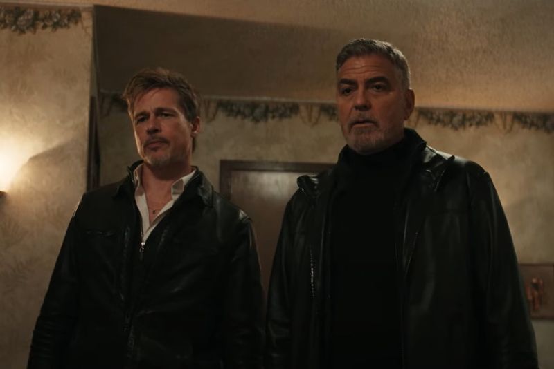 Brad Pitt și George Clooney joacă din nou împreună 