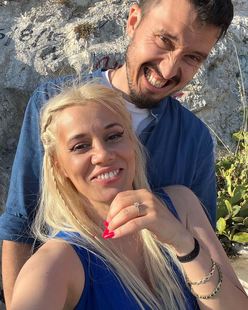 Anisia Gafton și Serghei trăiesc o frumoasă poveste de iubire de cinci ani