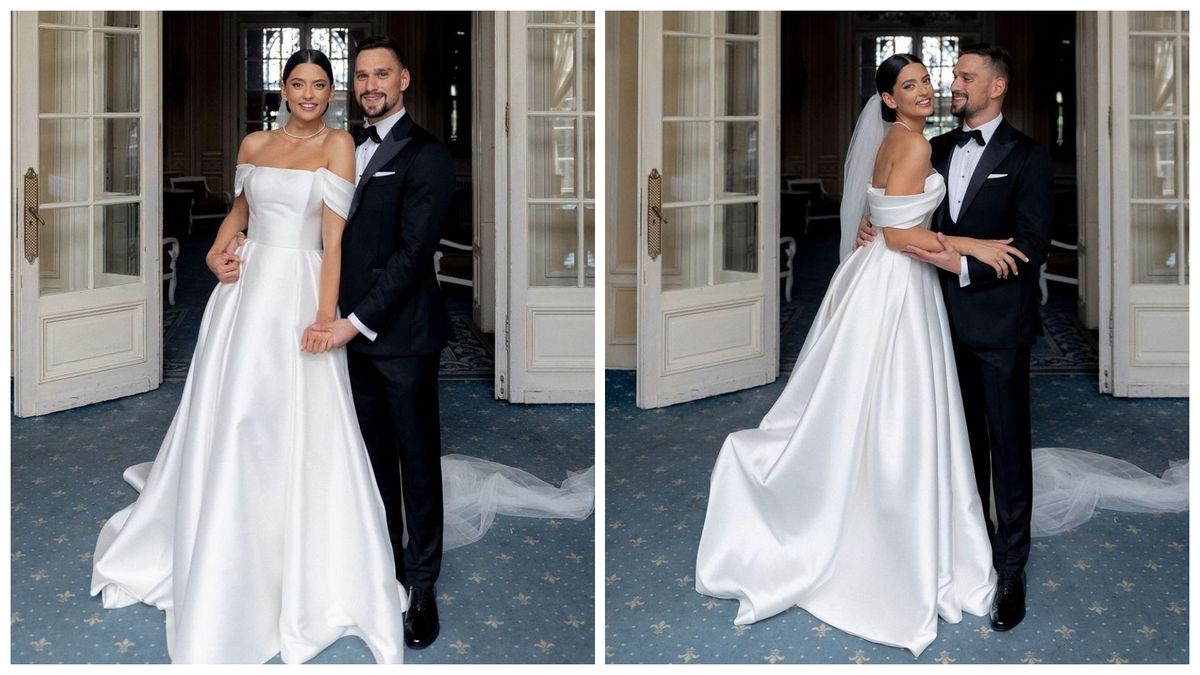Vlad Gherman și Oana Moșneagu s-au căsătorit religios