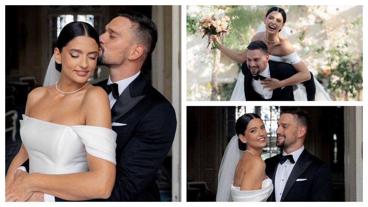 Vlad Gherman, copleșit de emoții atunci când a văzut-o pe Oana în rochie de mireasă