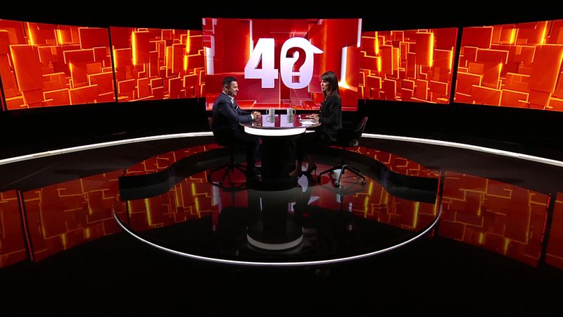 Nicu Paleru in platoul 40 de intrebari