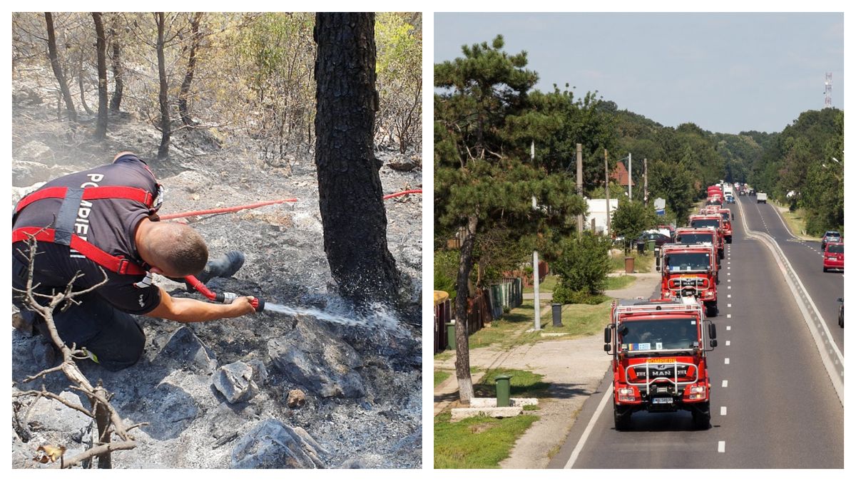 Risc extrem de incendii în Grecia din cauza caniculei 