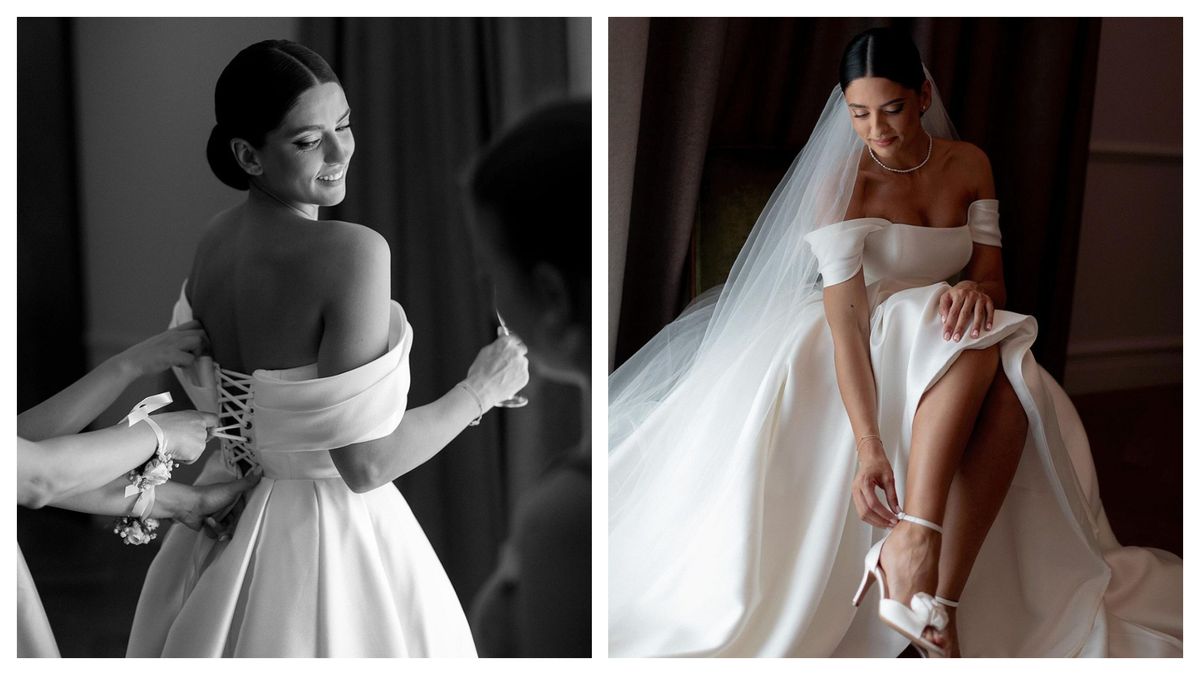 Cât a costat rochia de mireasă a Oanei Moșneagu