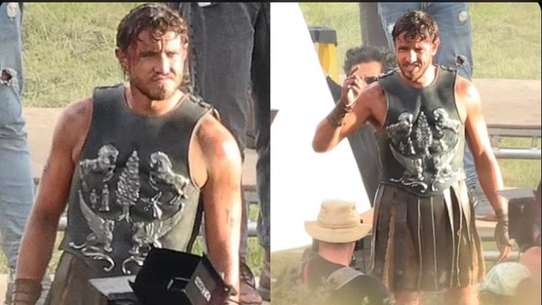 Primele imagini din Gladiator 2! Cum arată Paul Mescal &icirc;n costum de războinic roman?