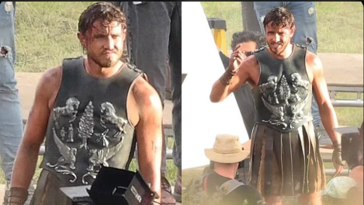 Primele imagini cu Paul Mescal în rolul lui Lucius din "Gladiator 2" 