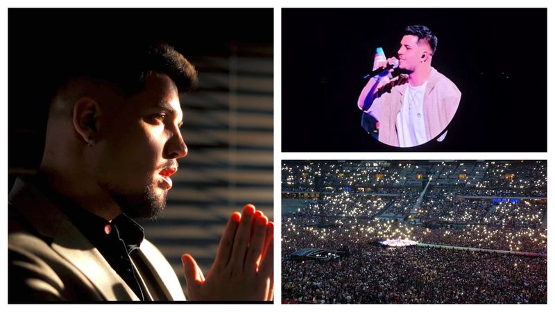 Babasha a fost huiduit de spectatori la concertul Coldplay din București.