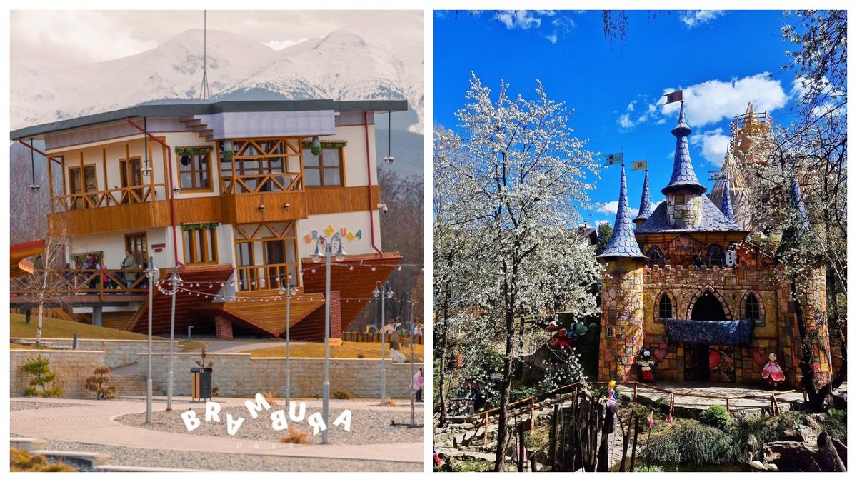 Top 5 parcuri tematice pentru copii din România