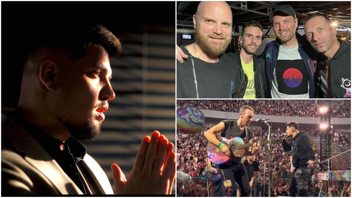 Membrii trupei Coldplay, gest inedit pentru Babasha, în a doua seară de concert