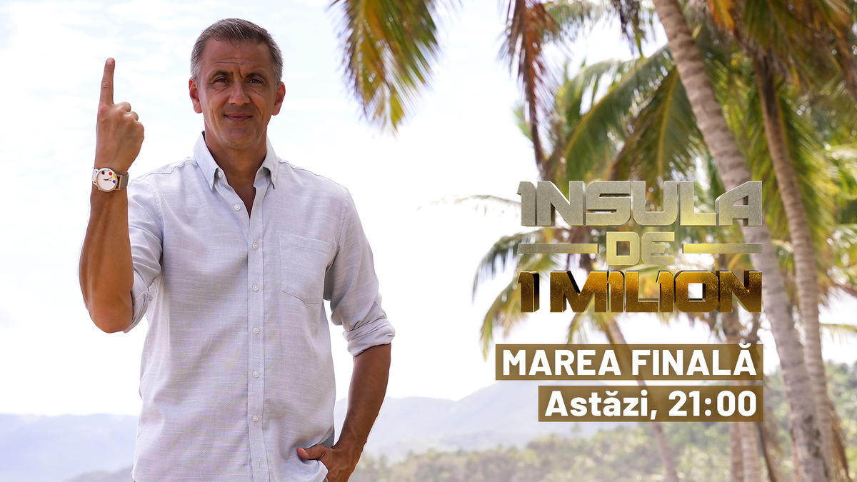 În această seară, de la 21:00, Marea Finală “Insula de 1 milion”, la Kanal D